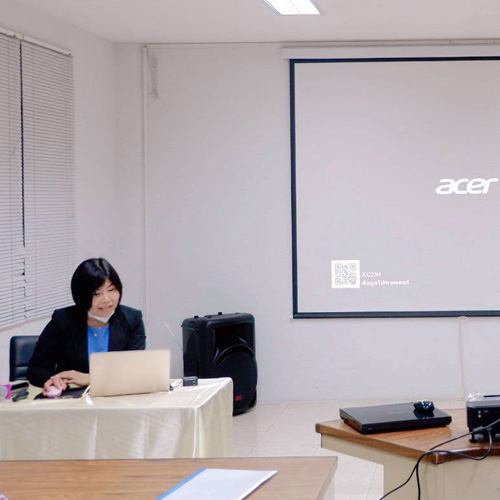 ภาพบรรยากาศการอบรม อบรม ข้อกำหนด GHP-HACCP V.5 บริษัท ไทยคลาสฟิล์ม จำกัด